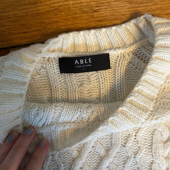 Able Claudette Fisherman Sweater - Picture 7 of 11